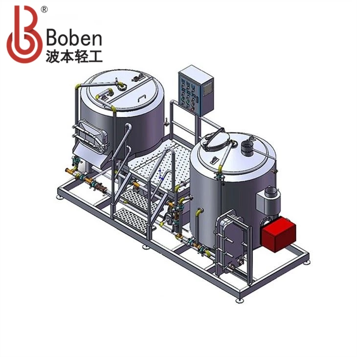 Обладнання для пивоварні 10BBL Пивоварний чайник з нержавіючої сталі Домашній пивоварний чайник