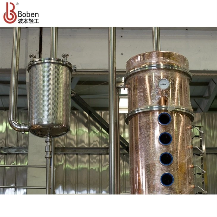 5000 Litres Reflux Column Still With Sightglass
