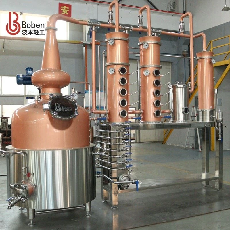 1000L Copper Hybrid Still factory